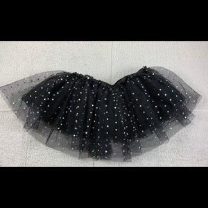 6-12mo Tough Cookie Blk Sparkle Dance ballet tutu